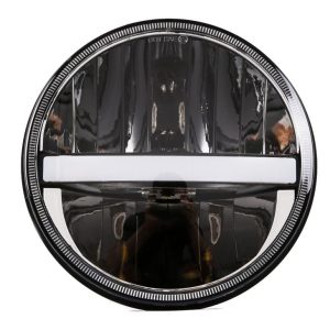 Accesorii pentru Harley / Royal Enfield Motocicletă Lumină rotundă de 7 '' cu LED-uri de 7 inci etanșate Far auto auto