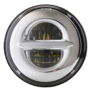 Accesorii auto 12v 24v 7 inch rotunde faruri etanșate cu ochi de înger 45w pentru motocicleta Harley