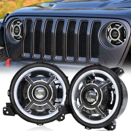 China Morsun Cel mai nou 9 faruri pentru Jeep Wrangler JL