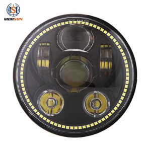 DOT E-Mark Aprobat 5 Faruri 3/4 inch cu led Halo pentru Harley-Davison