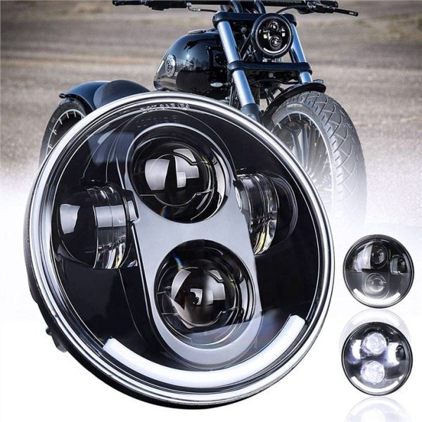 High Lumen Motocicleta Led Proiector Faruri 5.75'' Led Faruri 12v Faruri Pentru Harley Davidson