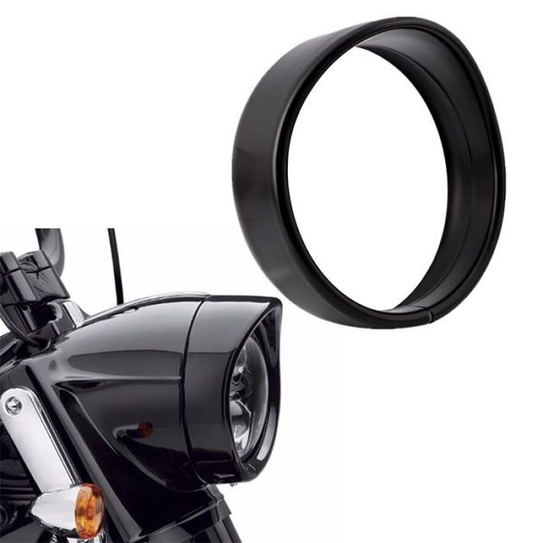 75 inch Faruri cu LED Decorează inelul de finisare pentru capacul capacului Harley