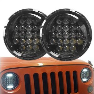 Proiector de faruri pentru motociclete Morsun de 7 inch pentru 1997-2006 Jeep Wrangler TJ / LJ