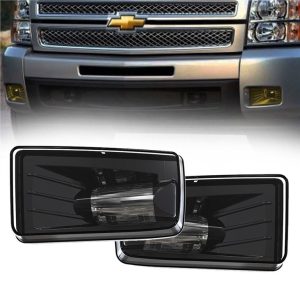 Proiector de lumini de ceață cu LED Morsun Square pentru Chevy GMC SILVERADO 07-16 Silverado