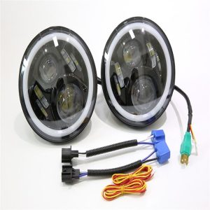 Morsun Preț cu ridicata Proiector Halo cu far complet LED pentru 1945-1986 Jeep Wrangler CJ